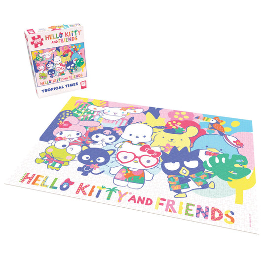 The Op Games Hello Kitty & Friends Tropical Time Jigsaw Puzzle
