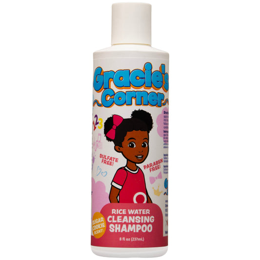 Gracie's Corner Kids Sulfate Free Rice Water Cleansing Shampoo - Sugar Cookie