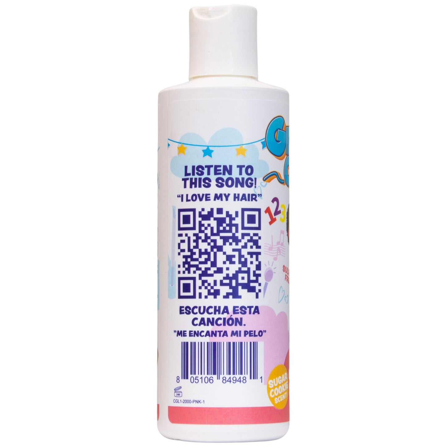Gracie's Corner Kids Sulfate Free Rice Water Cleansing Shampoo - Sugar Cookie