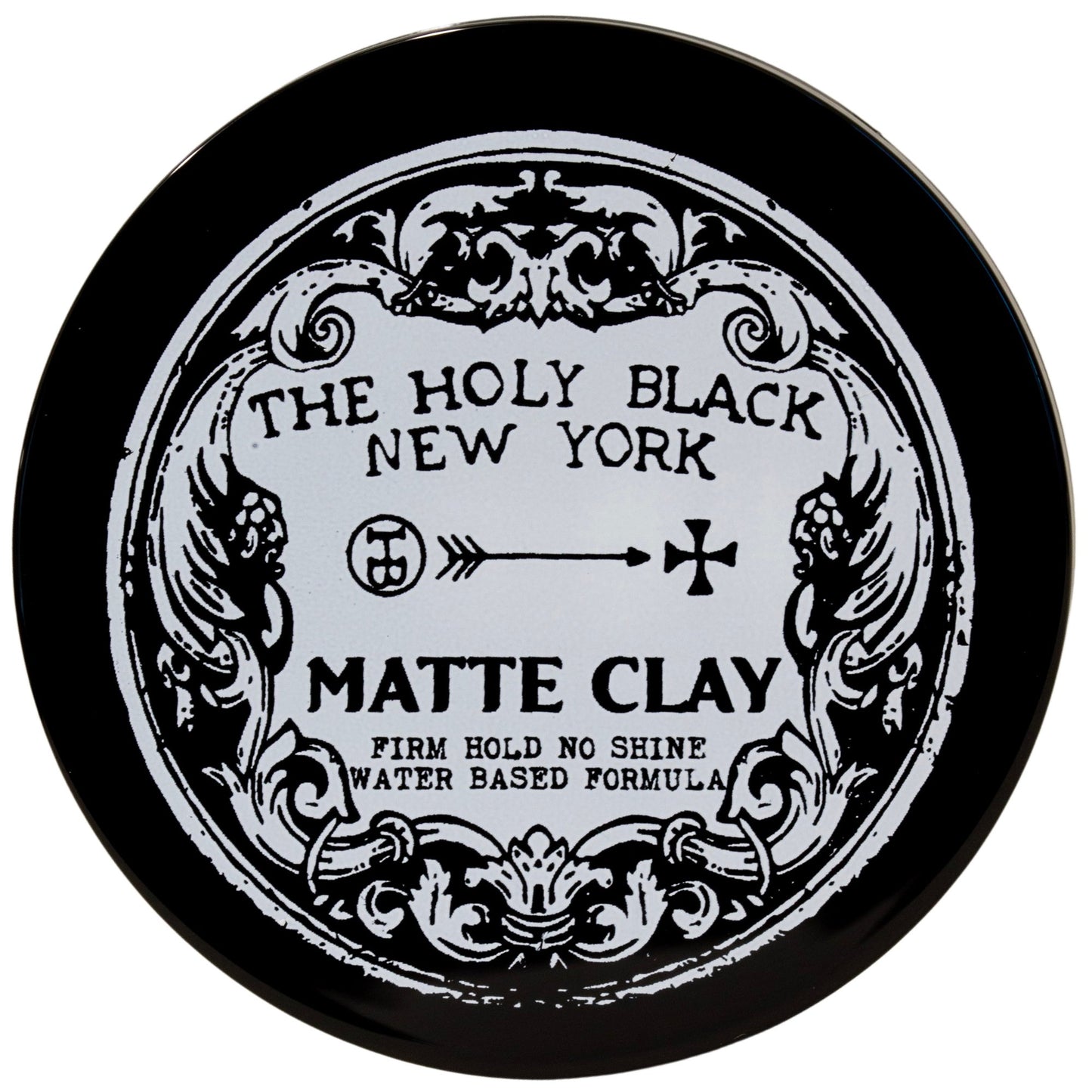 The Holy Black Matte Hair Styling Clay