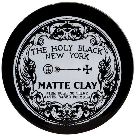 The Holy Black Matte Hair Styling Clay