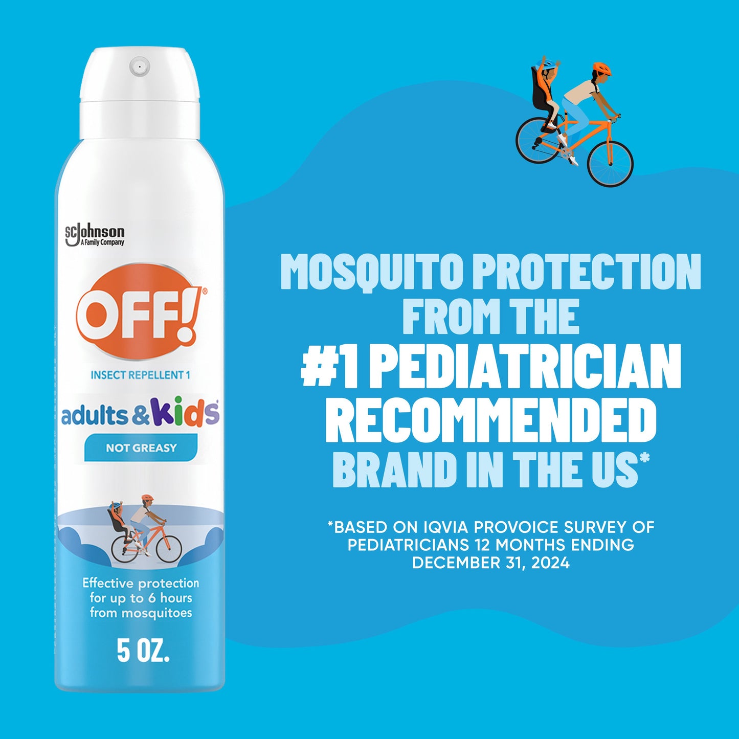 OFF! Adults & Kids Insect Repellent 1 Spray