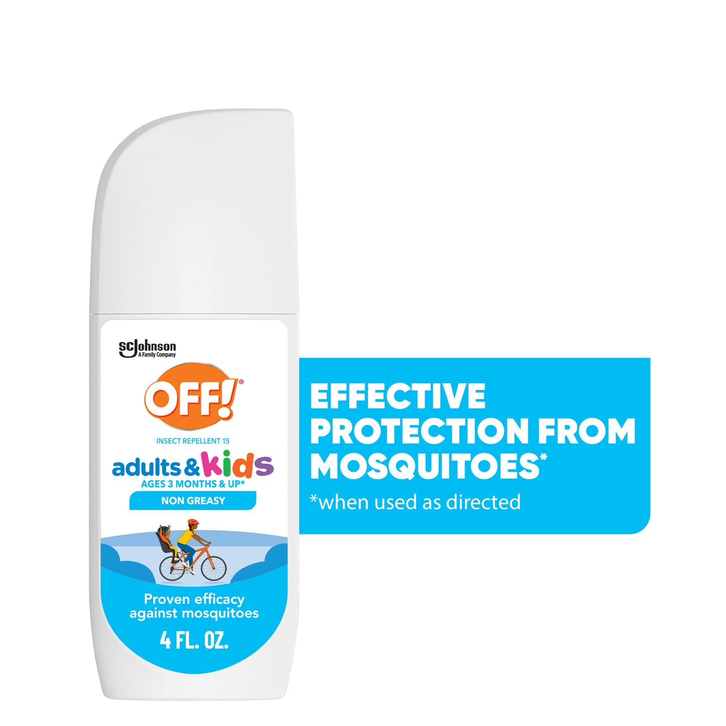 OFF! Adults & Kids Insect Repellent 15 Spray