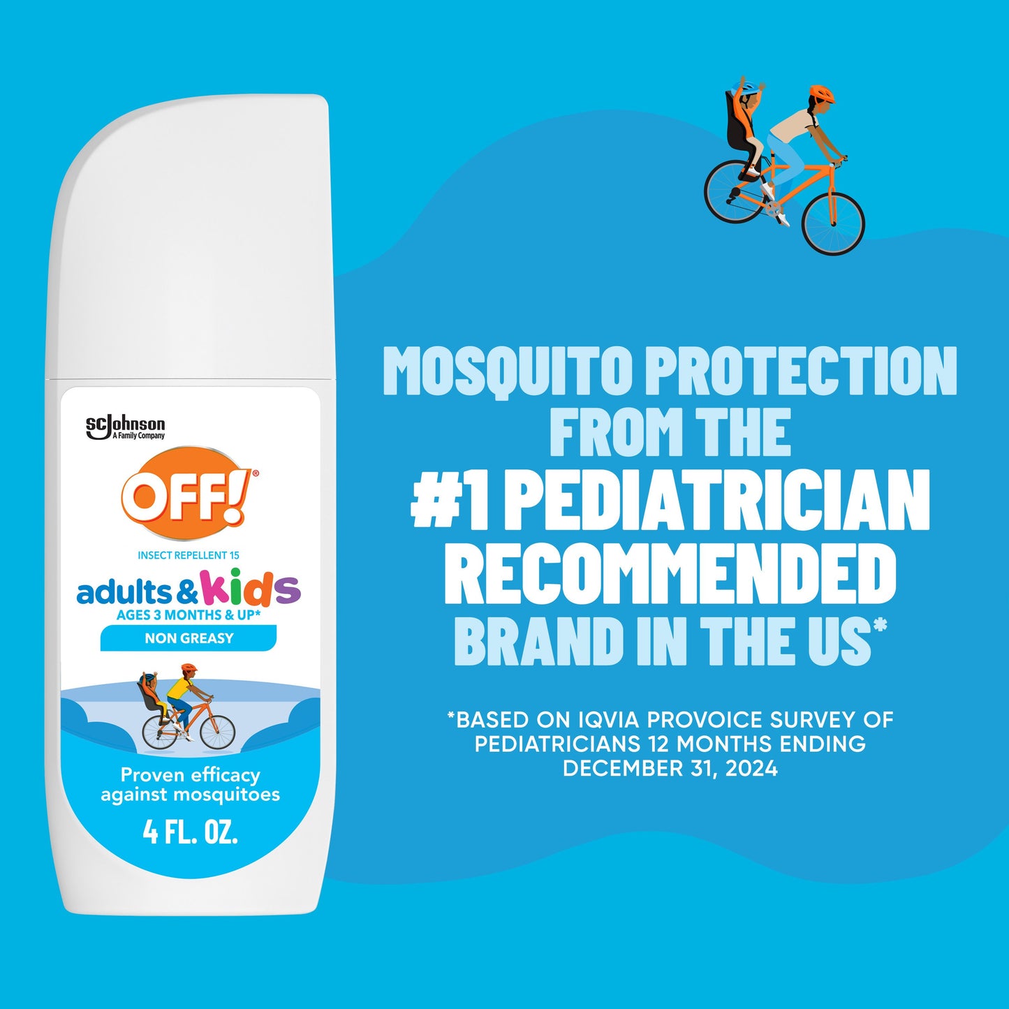 OFF! Adults & Kids Insect Repellent 15 Spray