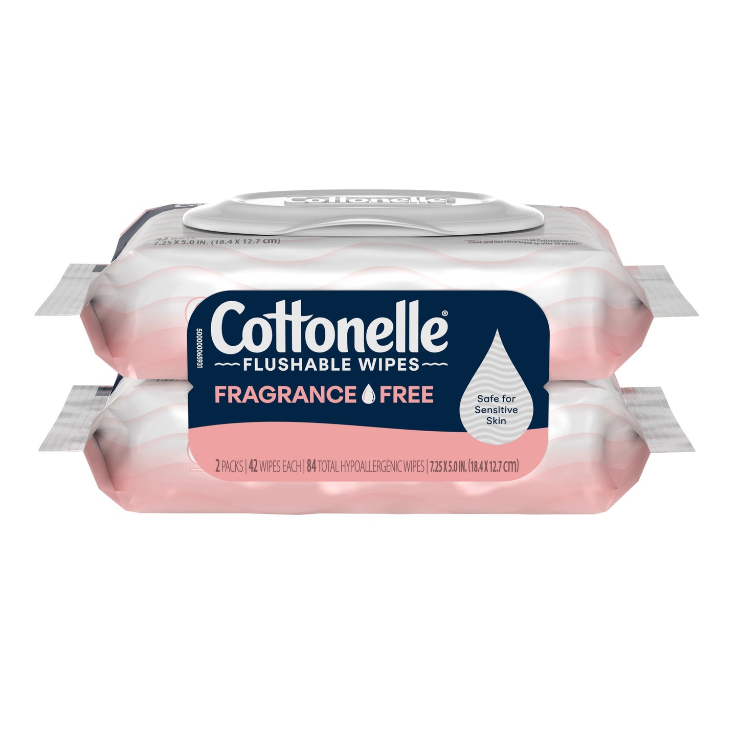 Cottonelle Flushable Wipes Fragrance Free