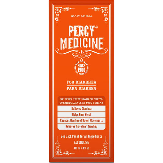Percy Medicine Anti Diarrhea and Upset Stomach Relief Liquid