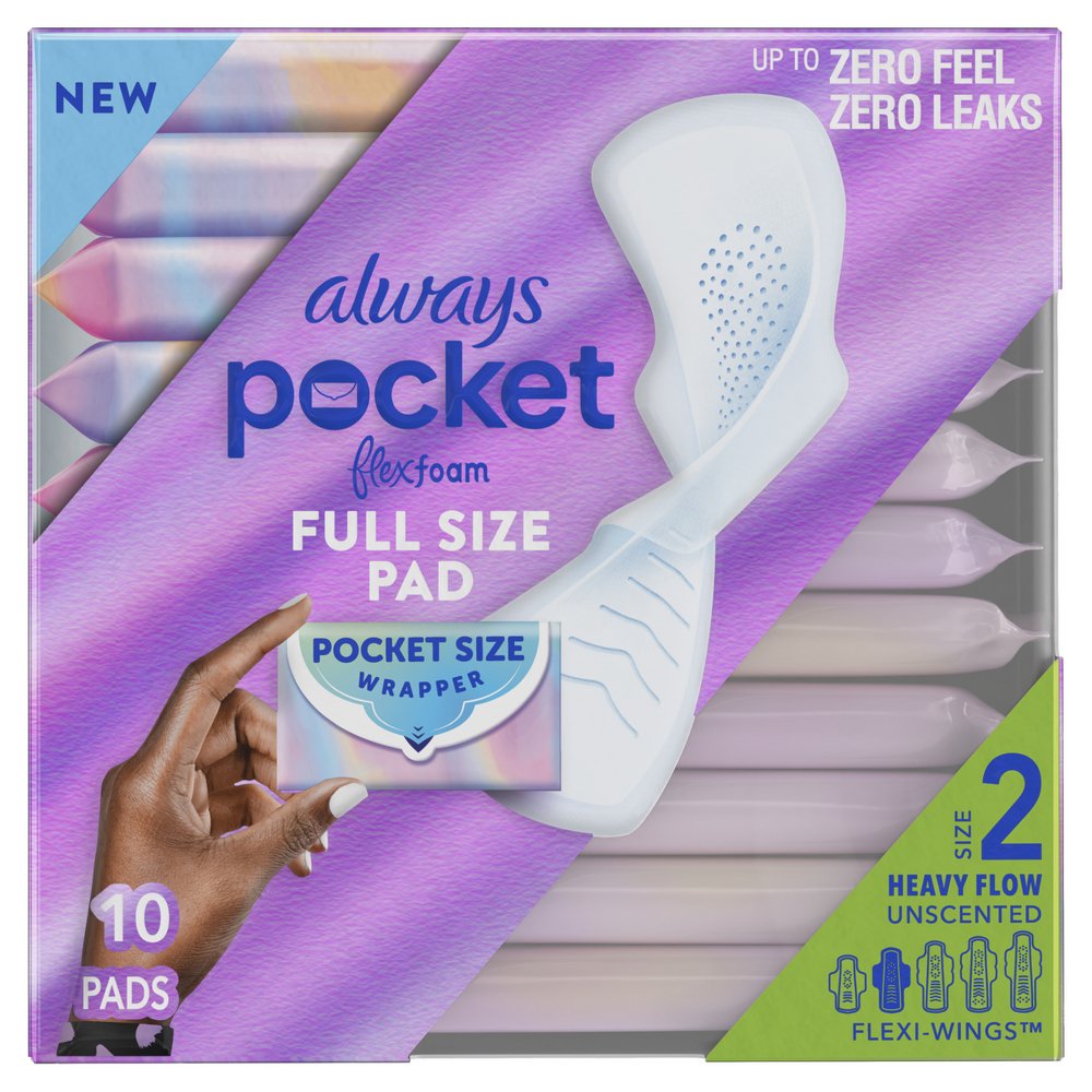 Always Pocket Flexfoam Pads with Wings - Heavy