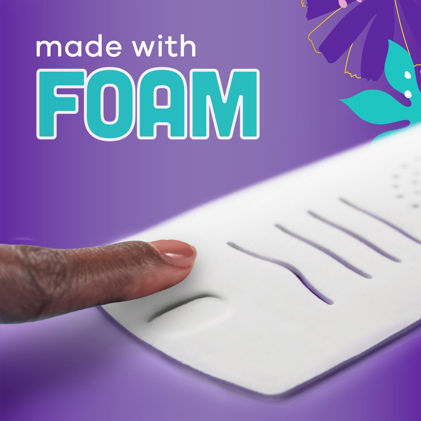 Always Teen Radiant Flexfoam Pads with Wings - Overnight