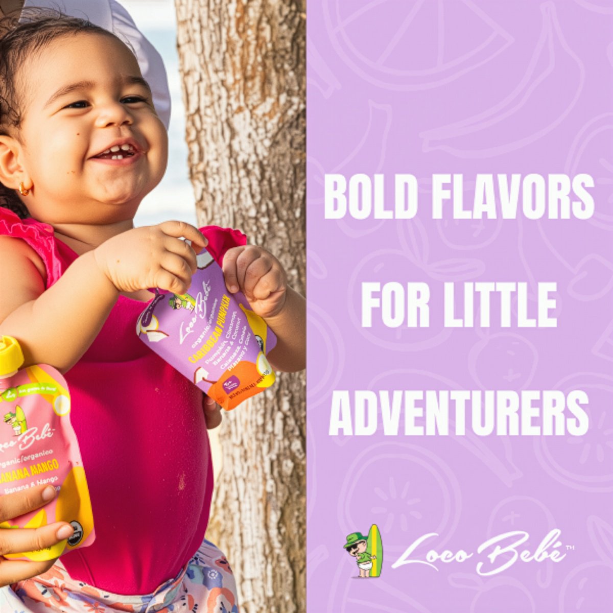 Loco Bebe Organic Baby Food Purée - Caribbean Pumpkin