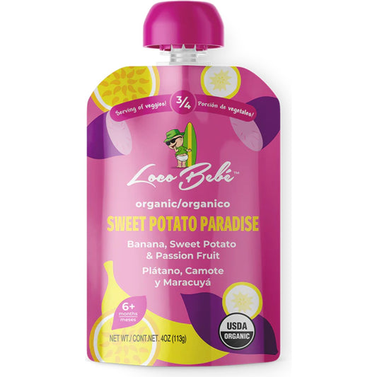 Loco Bebe Organic Baby Food Purée - Sweet Potato Paradise