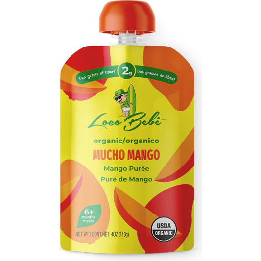 Loco Bebe Organic Baby Food Purée - Mucho Mango