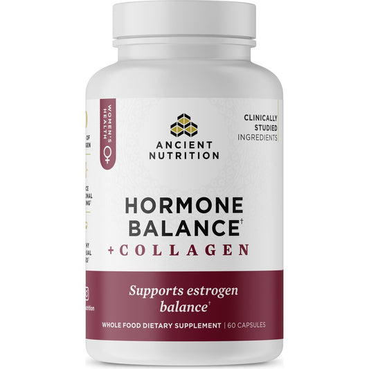 Ancient Nutrition Women's Hormone Balance + Collagen Capsules