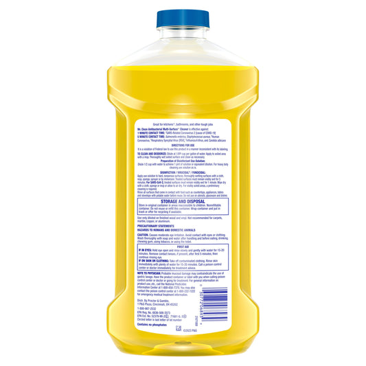 Mr. Clean Antibacterial All Purpose Cleaner - Lemon