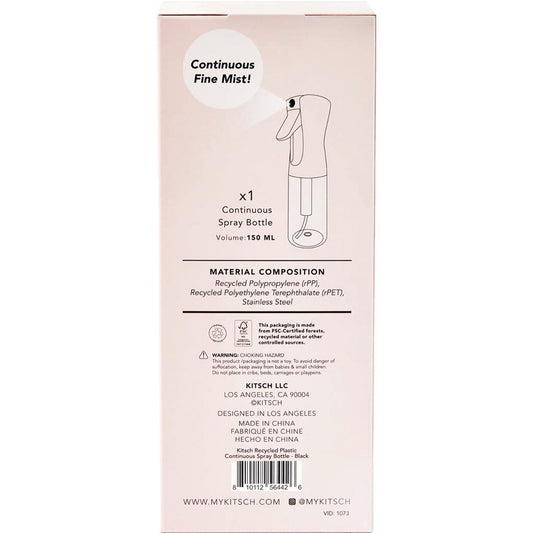 Kitsch Hair Styling Continuous Mist Spray Bottle