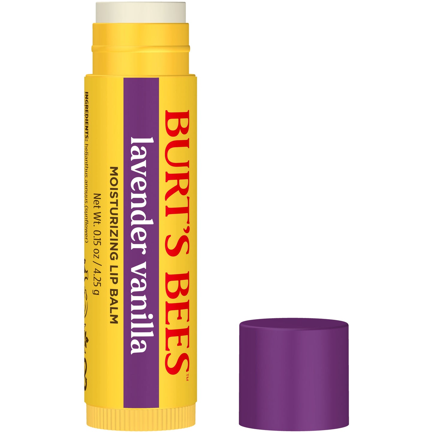 Burt's Bees Moisturizing Lip Balm - Lavender Vanilla