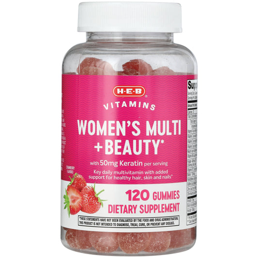 H-E-B Women's Multivitamin & Beauty Gummies
