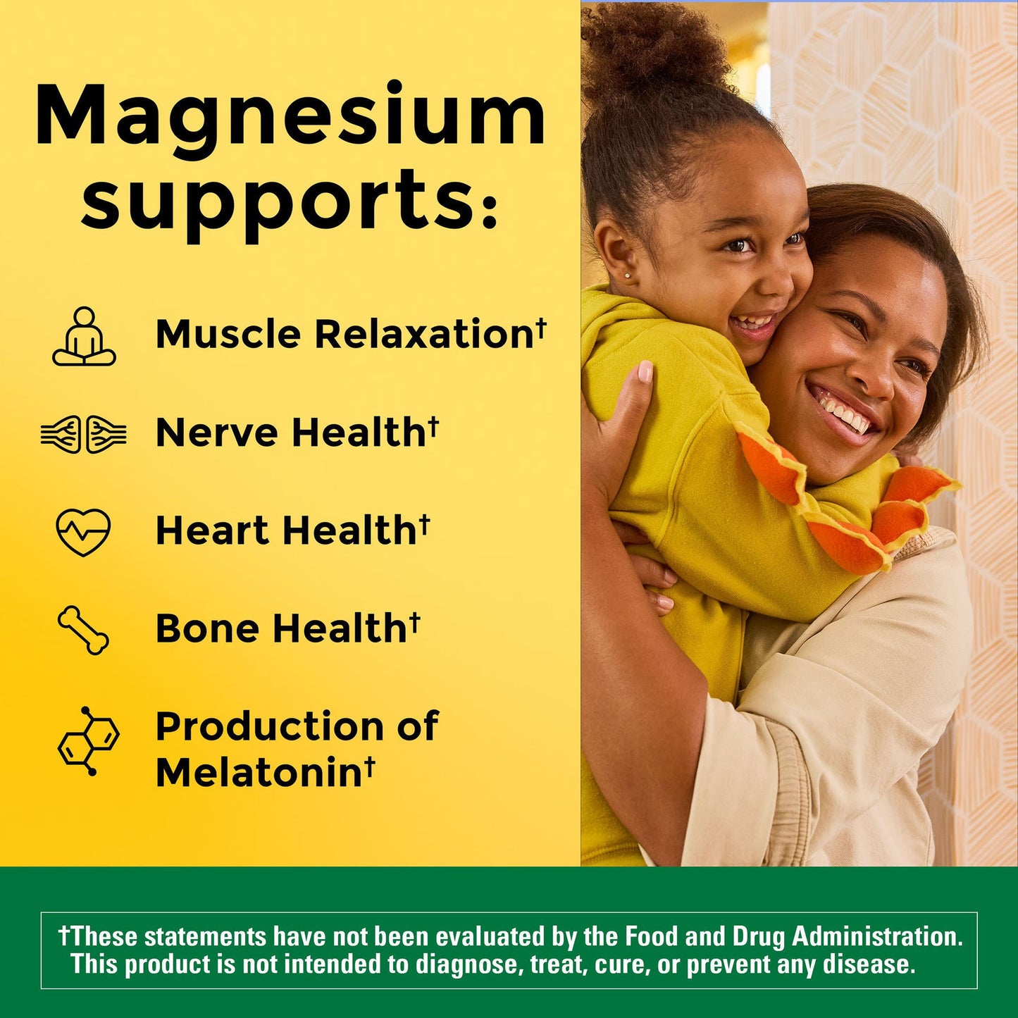 Nature Made Magnesium L-Threonate with Vitamins C & D3 Capsules