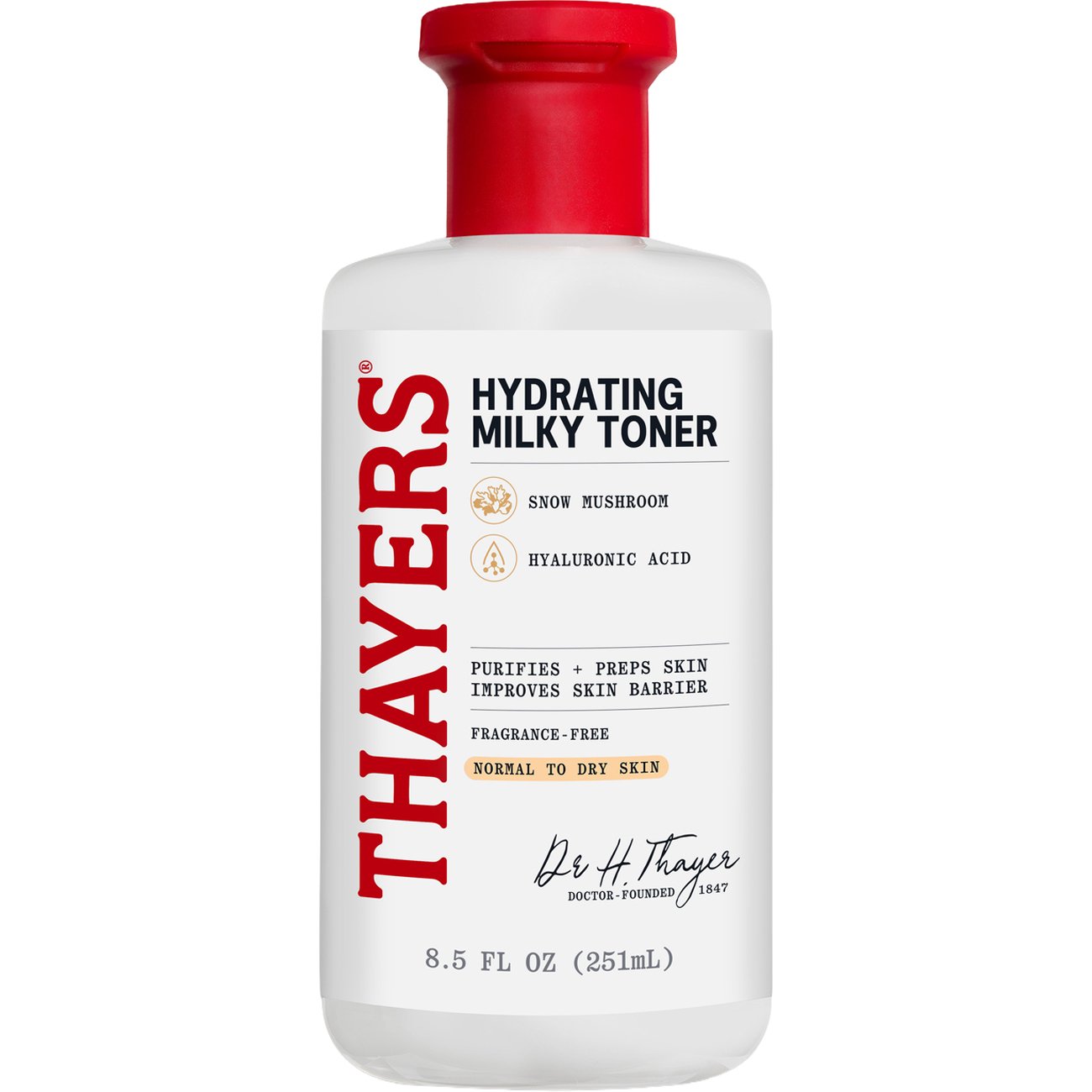 Thayers Hydrating Milky Facial Toner - Normal to Dry Skin, Fragrance Free