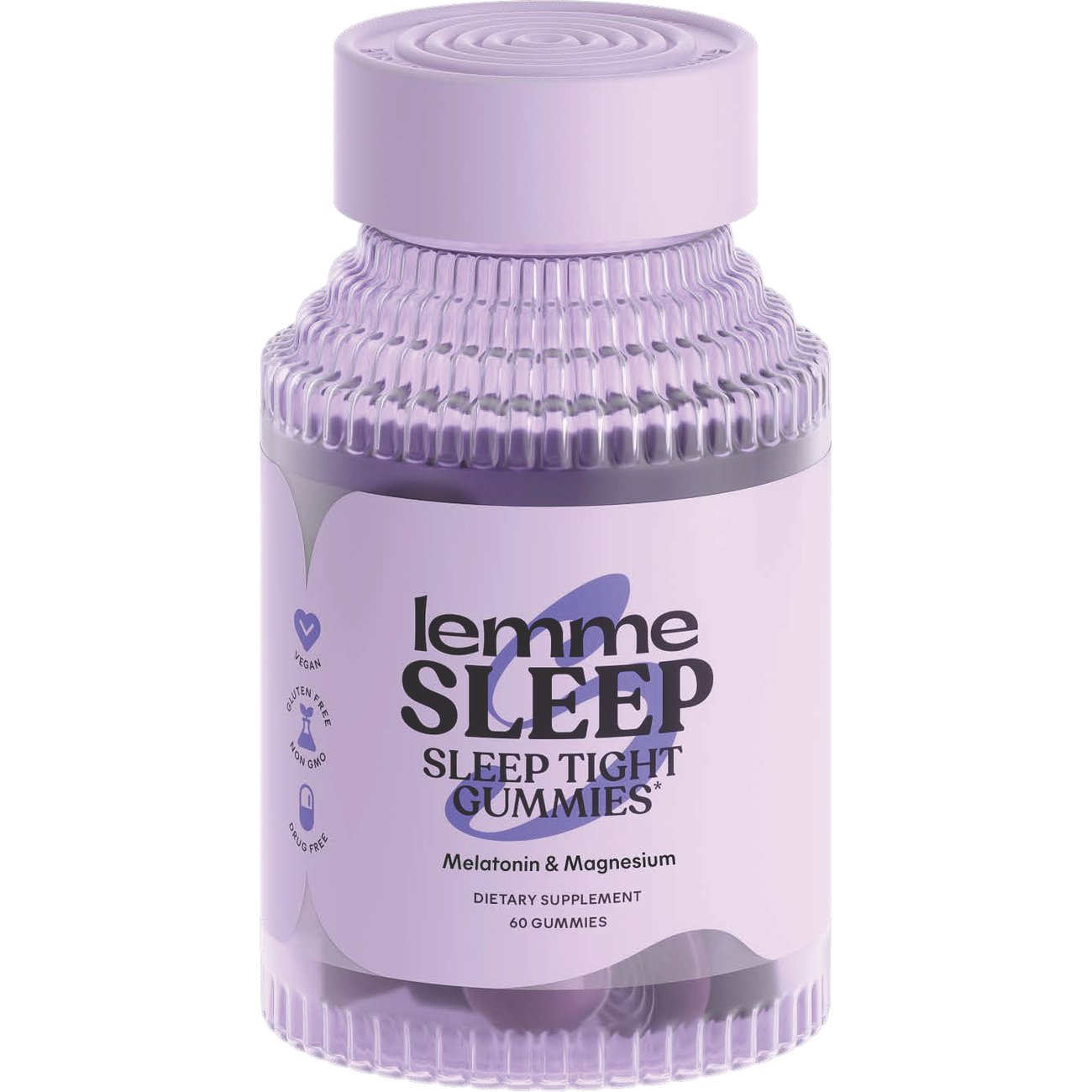Lemme Sleep Tight Melatonin & Magnesium Gummies