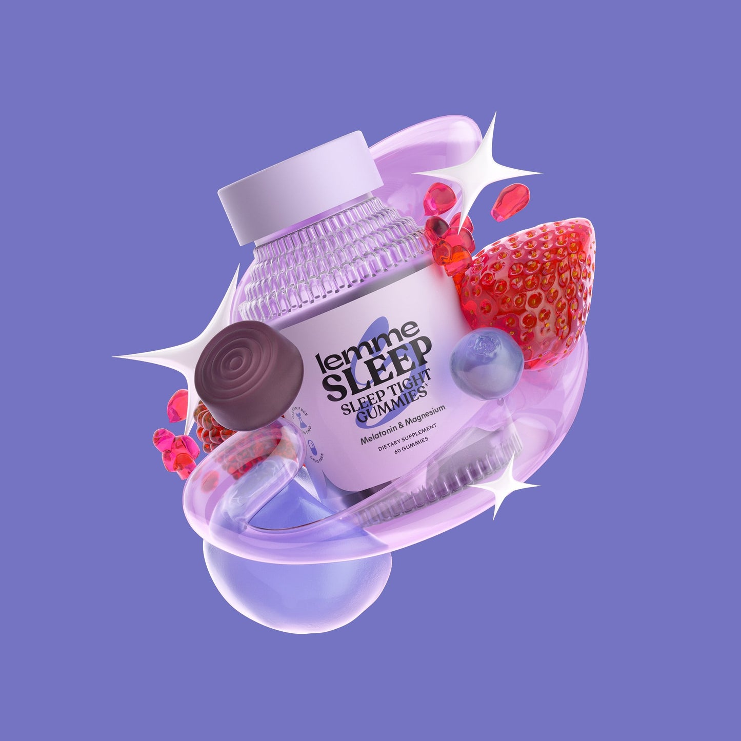 Lemme Sleep Tight Melatonin & Magnesium Gummies