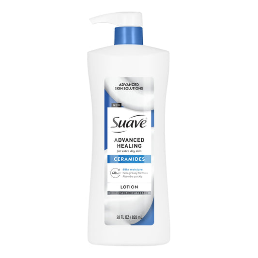 Suave Advanced Healing Hand & Body Lotion with Ceramides - Extra Dry Skin