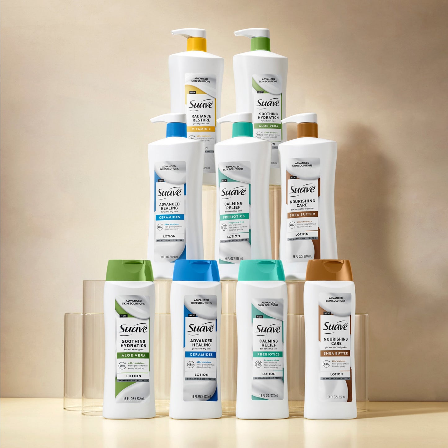 Suave Advanced Healing Hand & Body Lotion with Ceramides - Extra Dry Skin