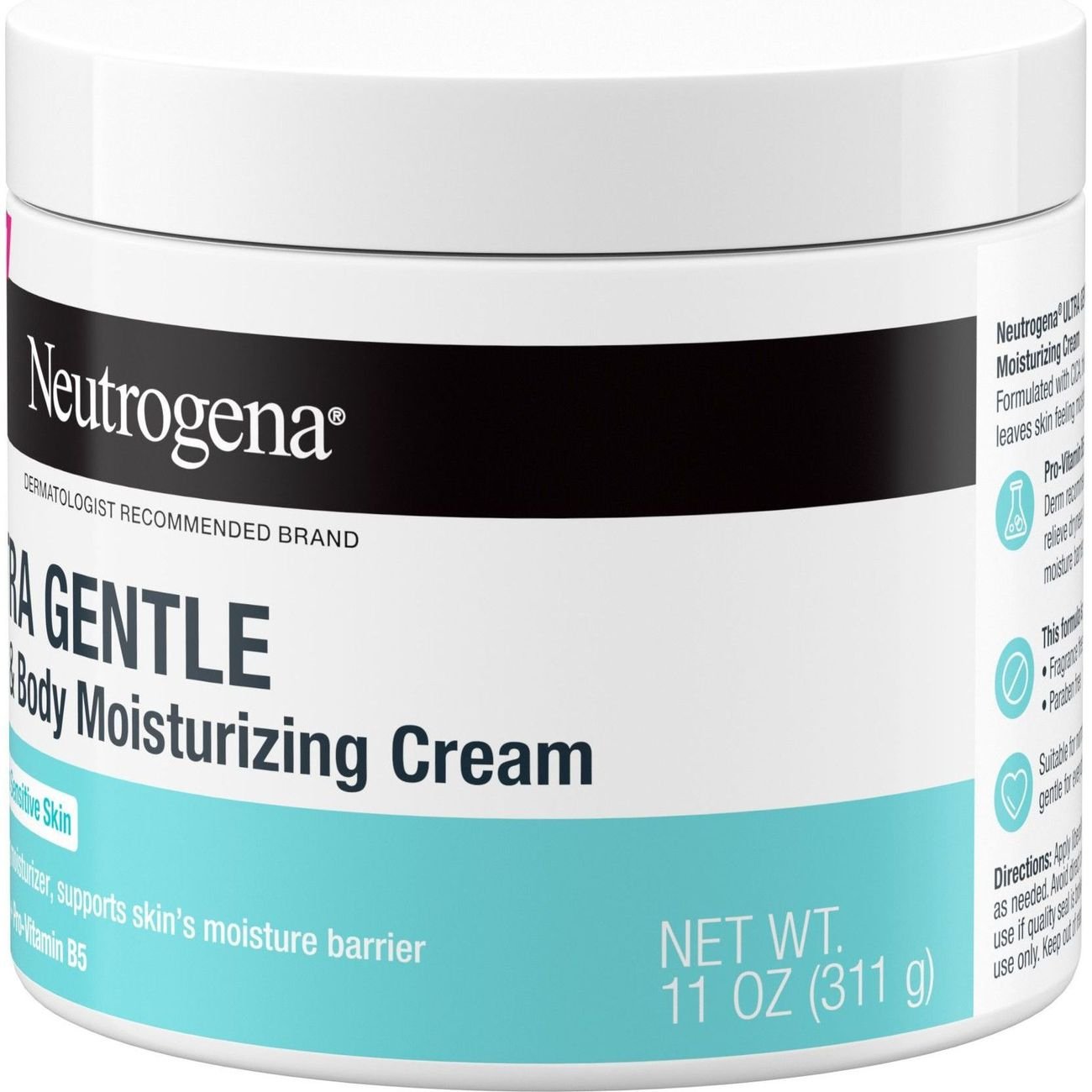 Neutrogena Ultra Gentle Cream Face & Body Moisturizer