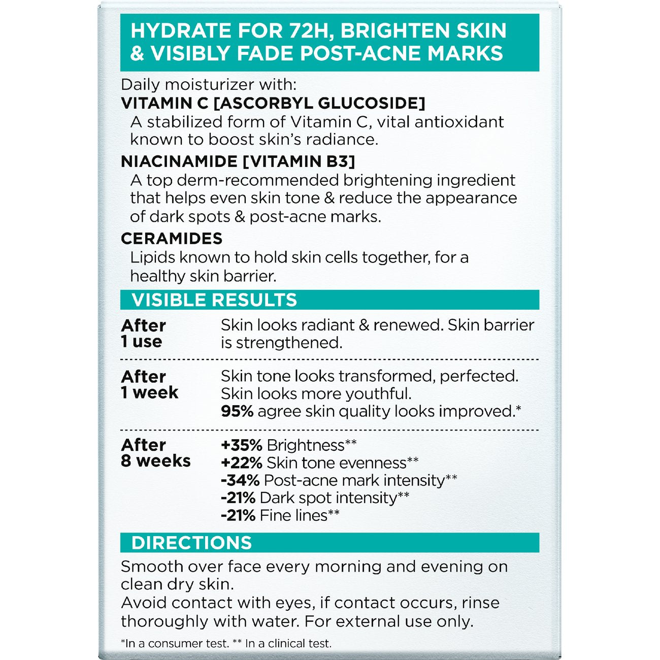 L'Oréal Paris Bright Reveal Vitamin C Glow Moisturizer