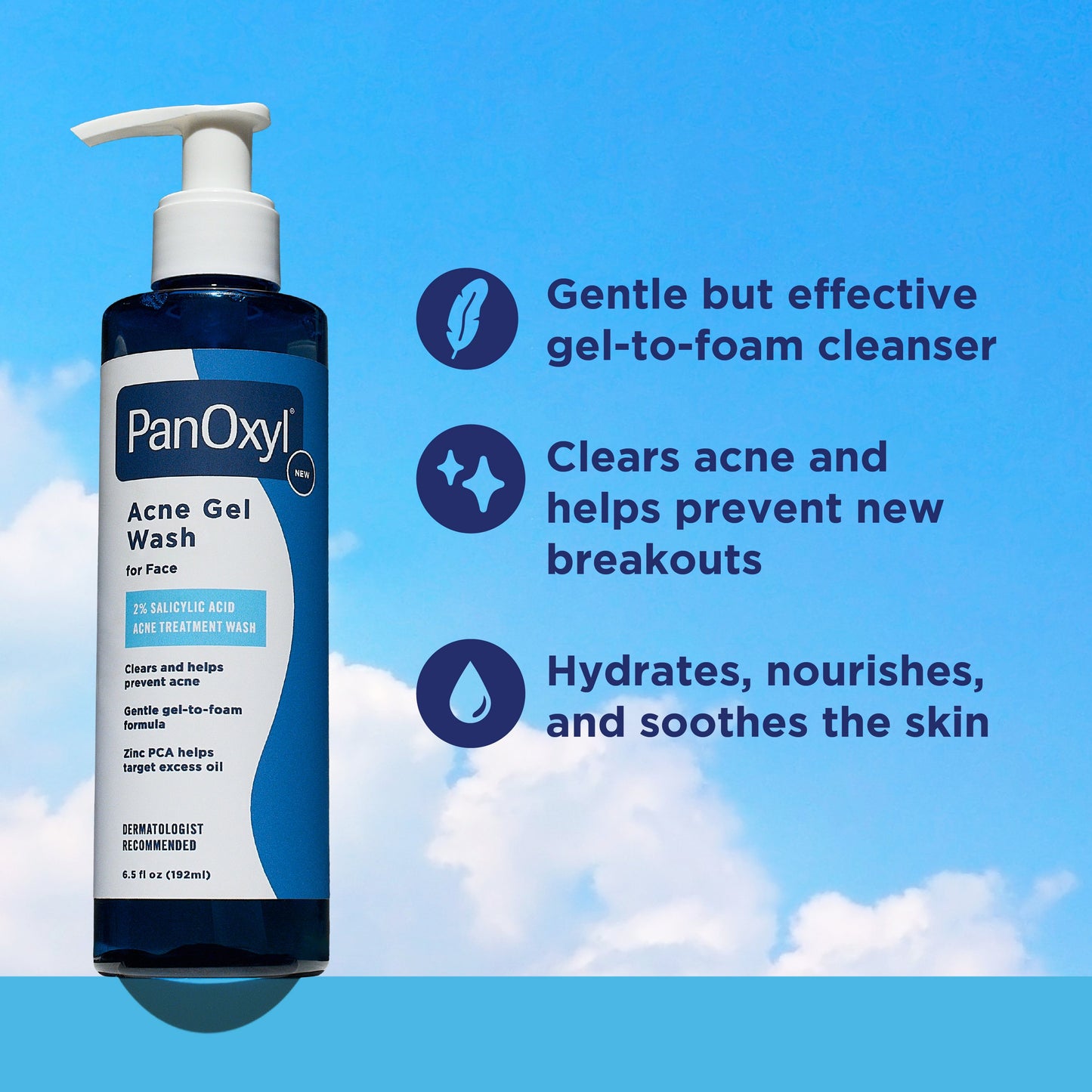 PanOxyl Acne Gel Wash with 2% Salicylic Acid