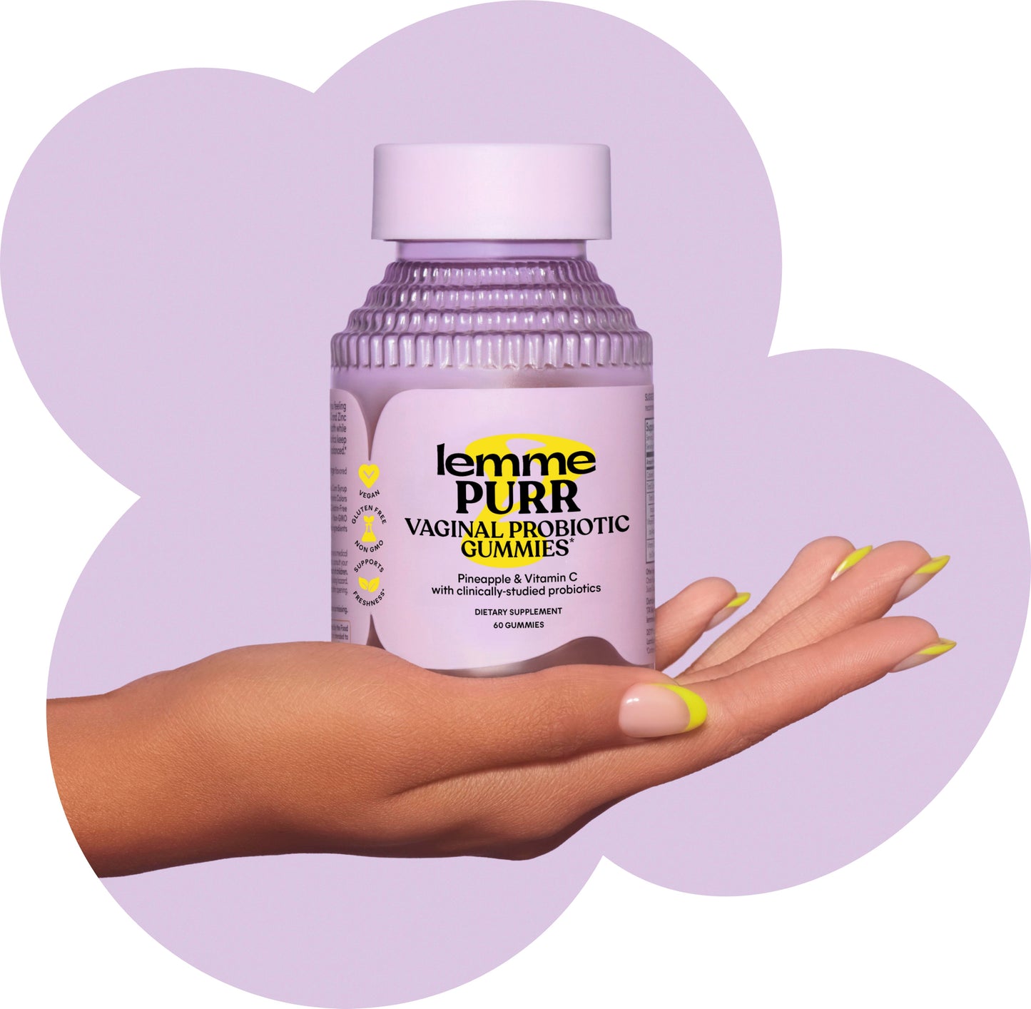 Lemme Purr Vaginal Probiotic Gummies