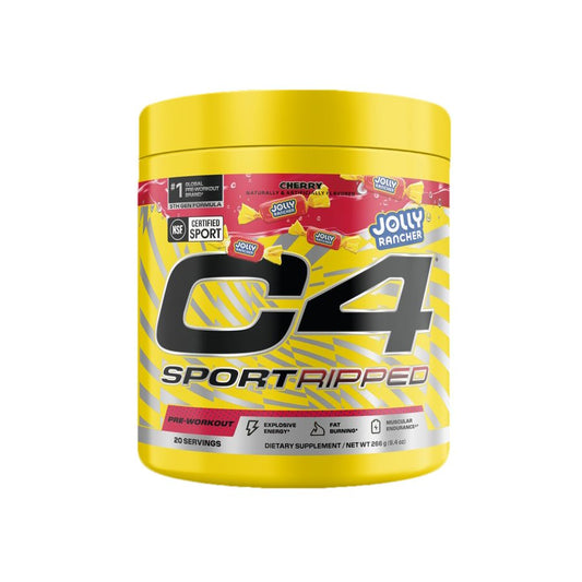 C4 Sport Ripped Pre-Workout - Jolly Rancher Cherry