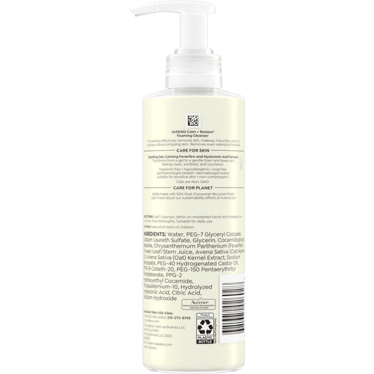 Aveeno Calm Restore Foaming Cleanser