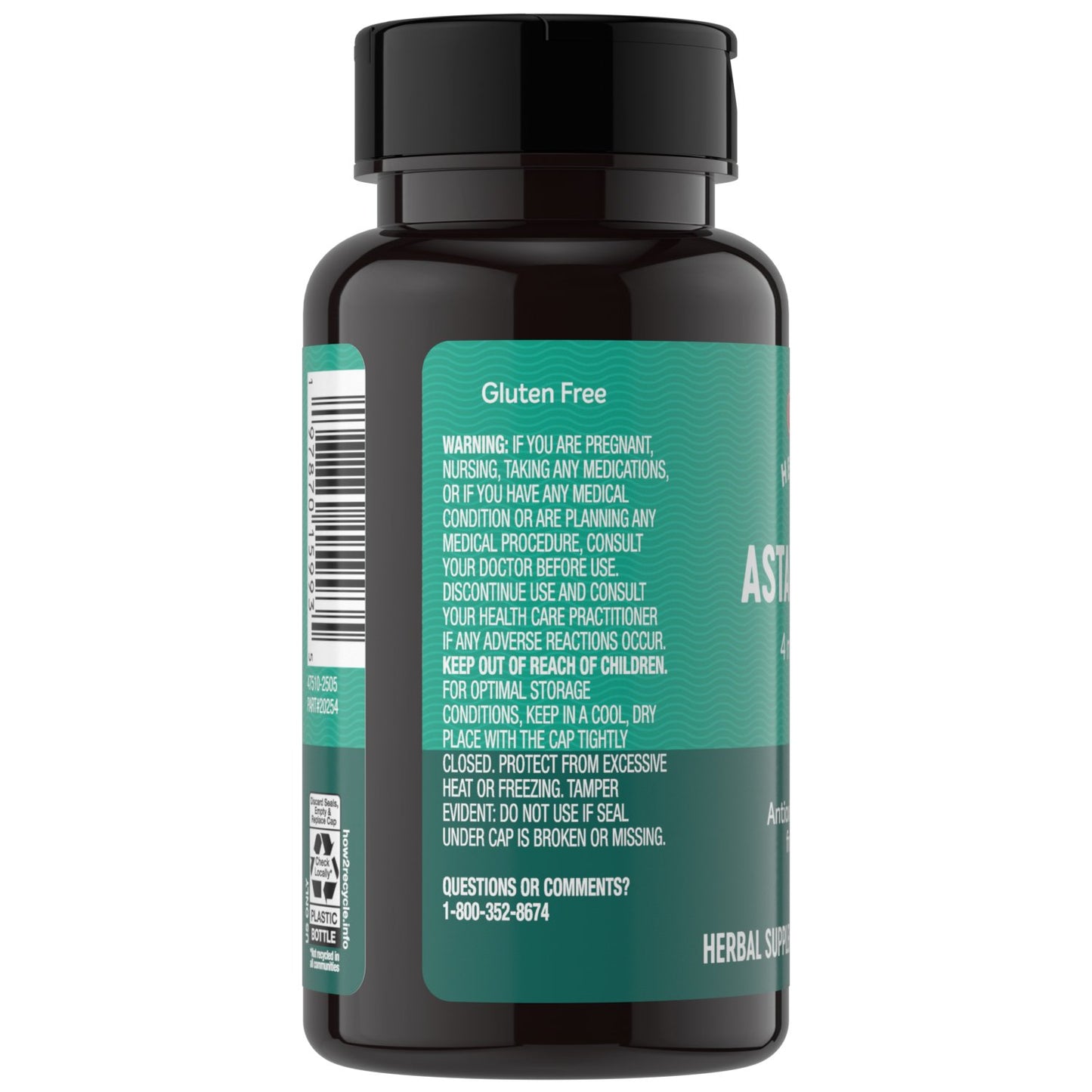 H-E-B Herbals Astaxanthin 4 mg Antioxidant Softgels