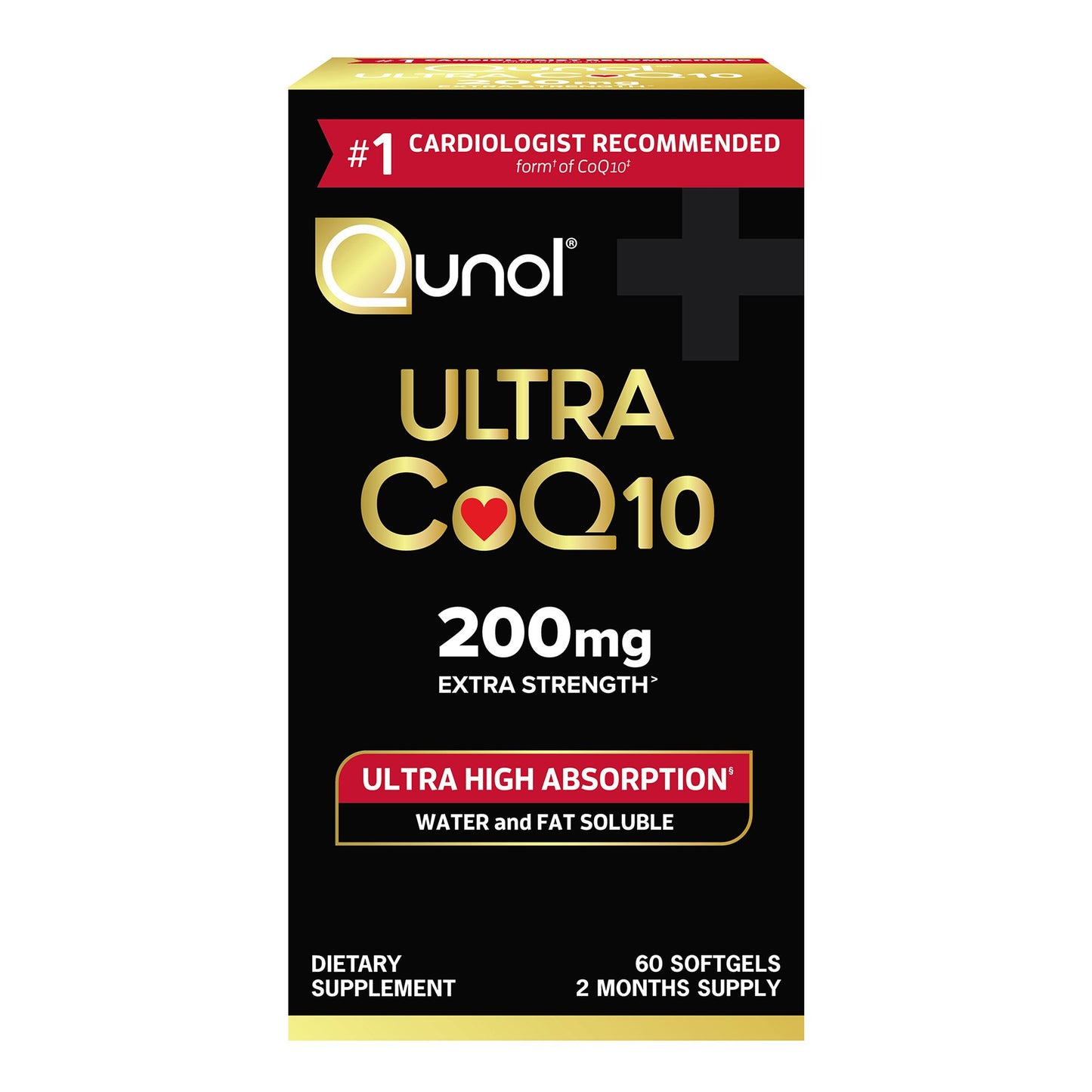 Qunol Ultra CoQ10 200 mg Softgels