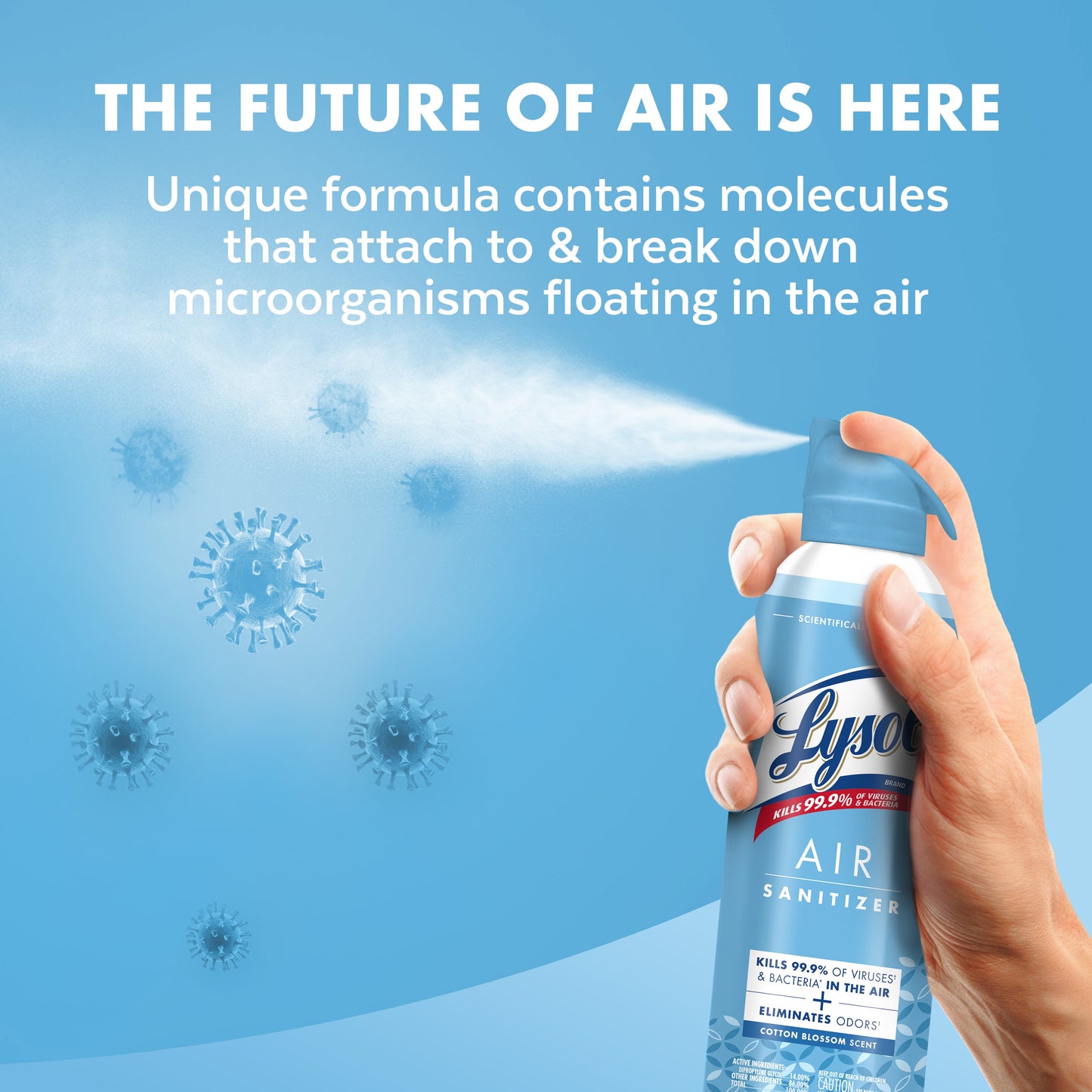 Lysol Air Sanitizer - Cotton Blossom