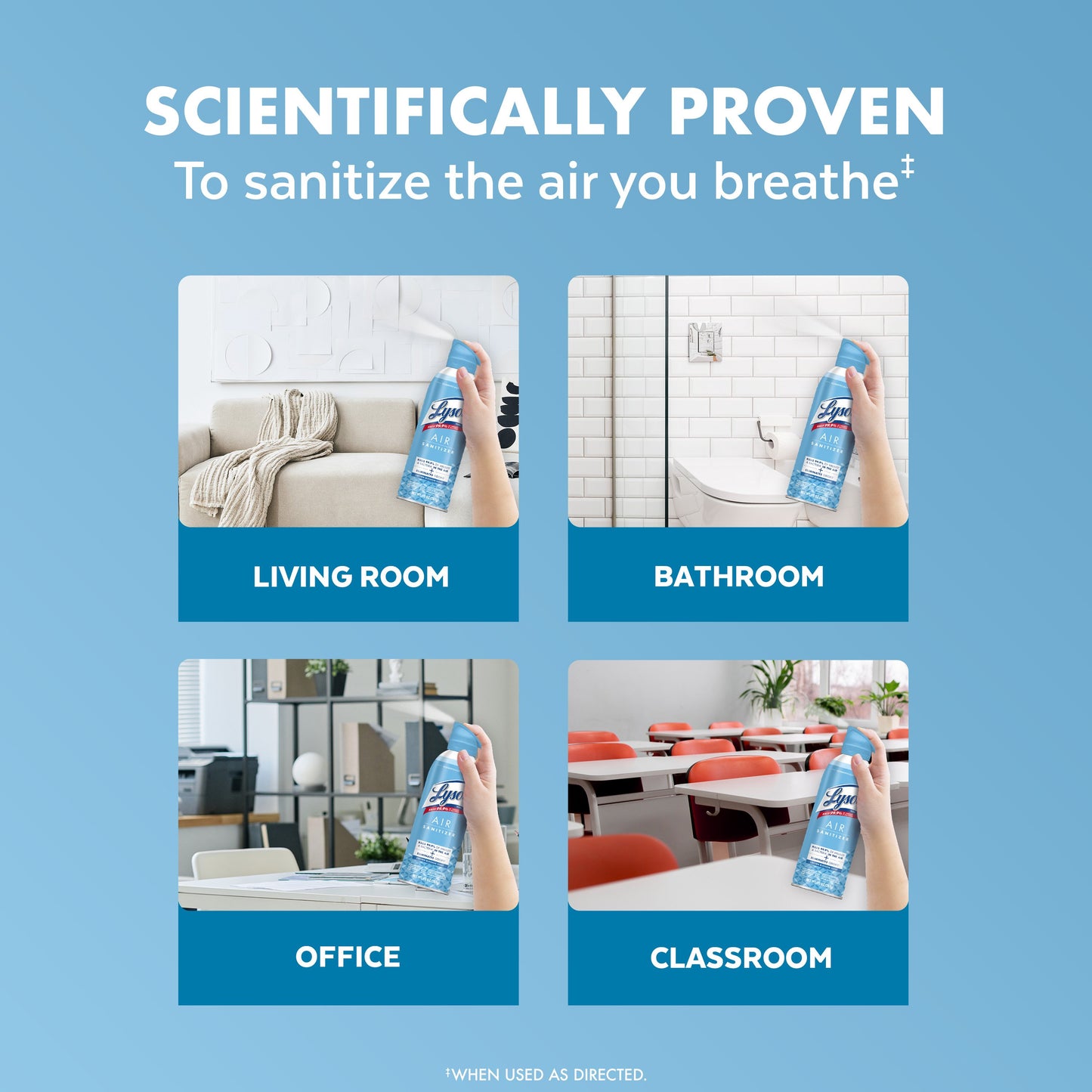 Lysol Air Sanitizer - Cotton Blossom