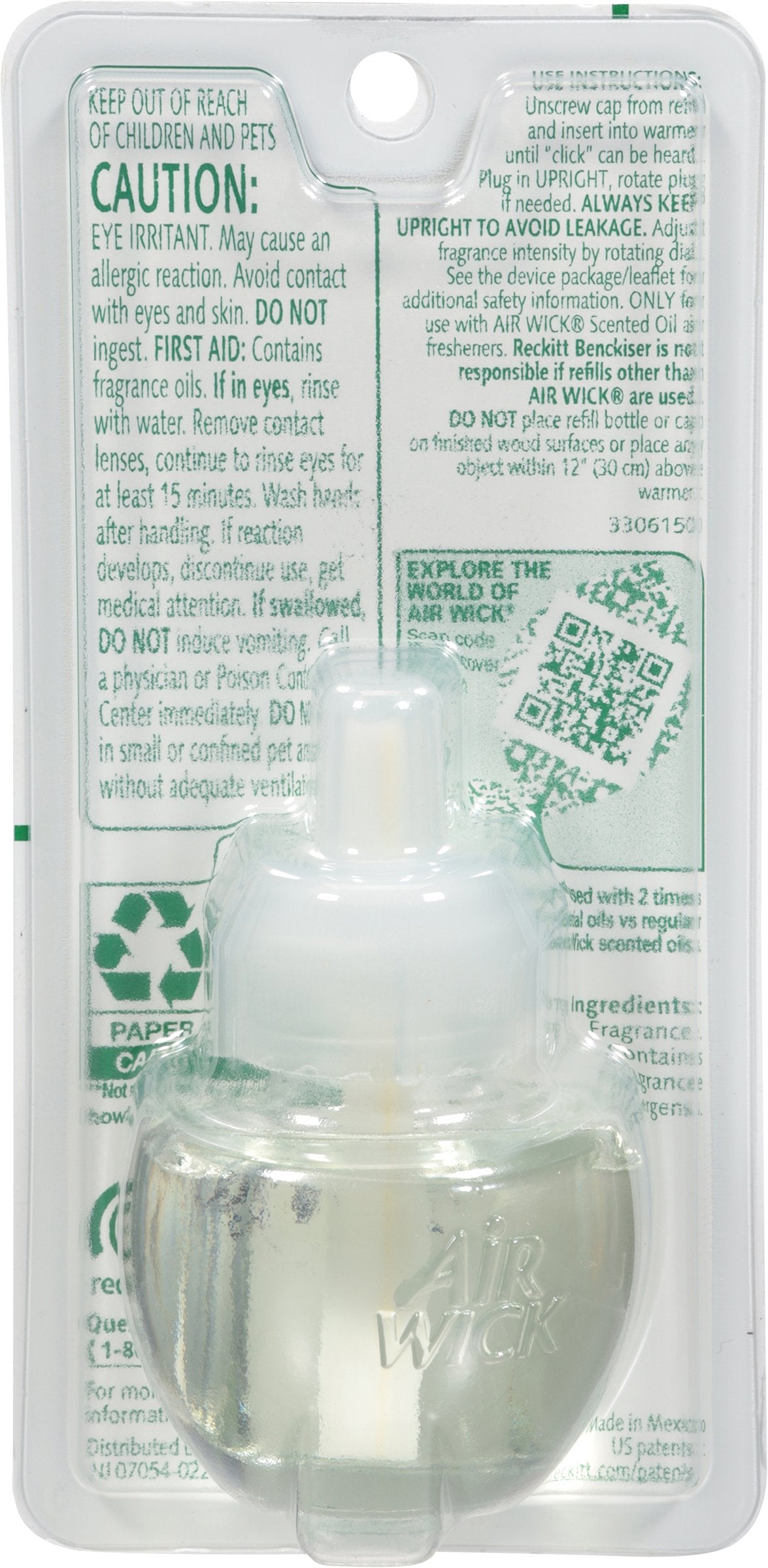 Air Wick Scented Oil Plug In Air Freshener - Vibrant Deep Blue Sea & Beach Wood