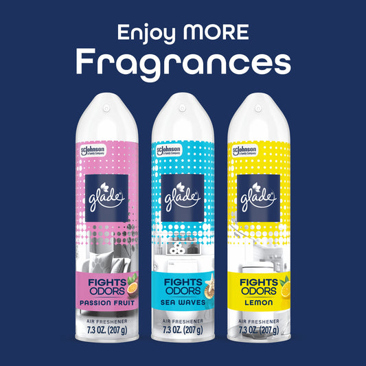 Glade Glade Odor Fighting Air Freshener Spray - Passion Fruit