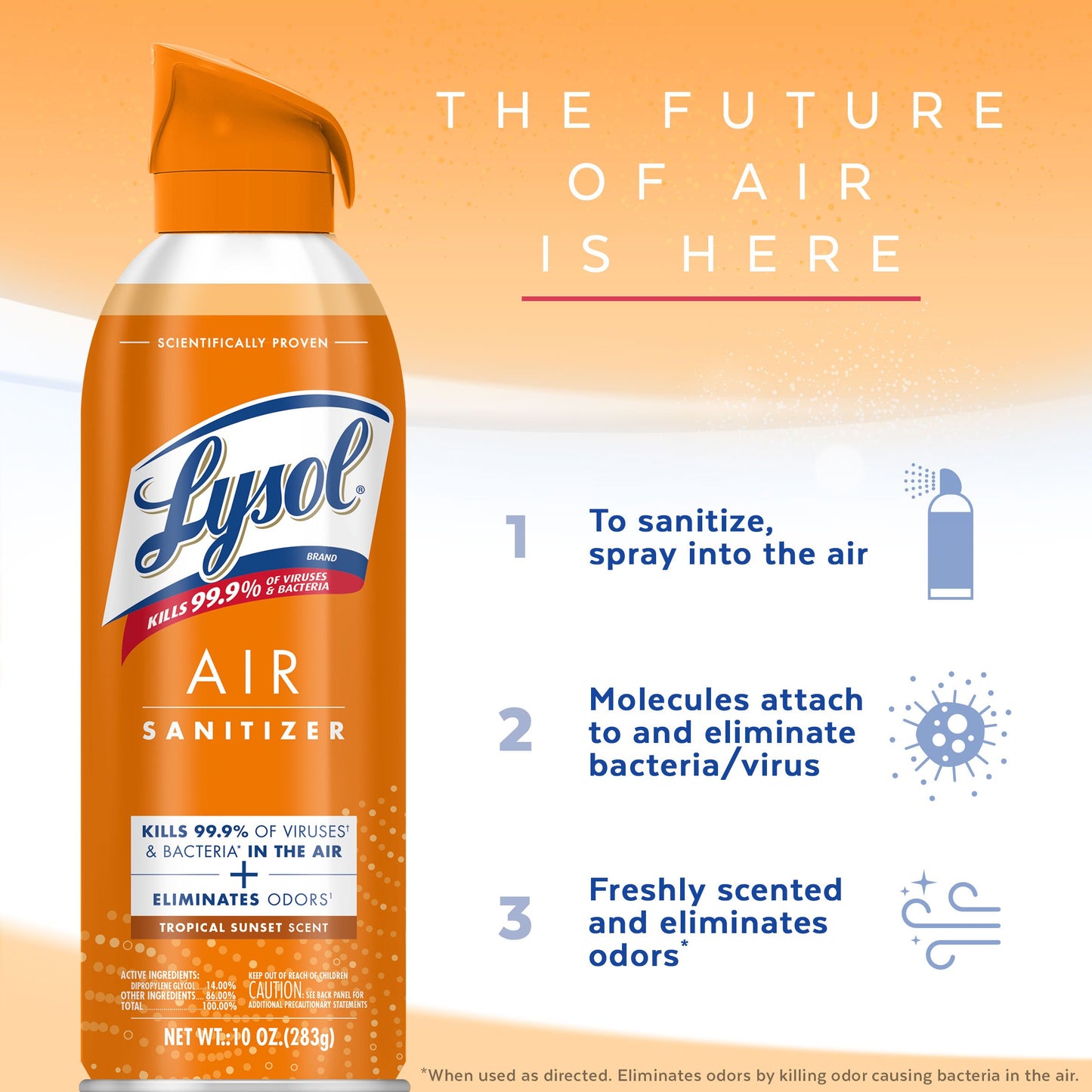 Lysol Air Sanitizer - Tropical Sunset
