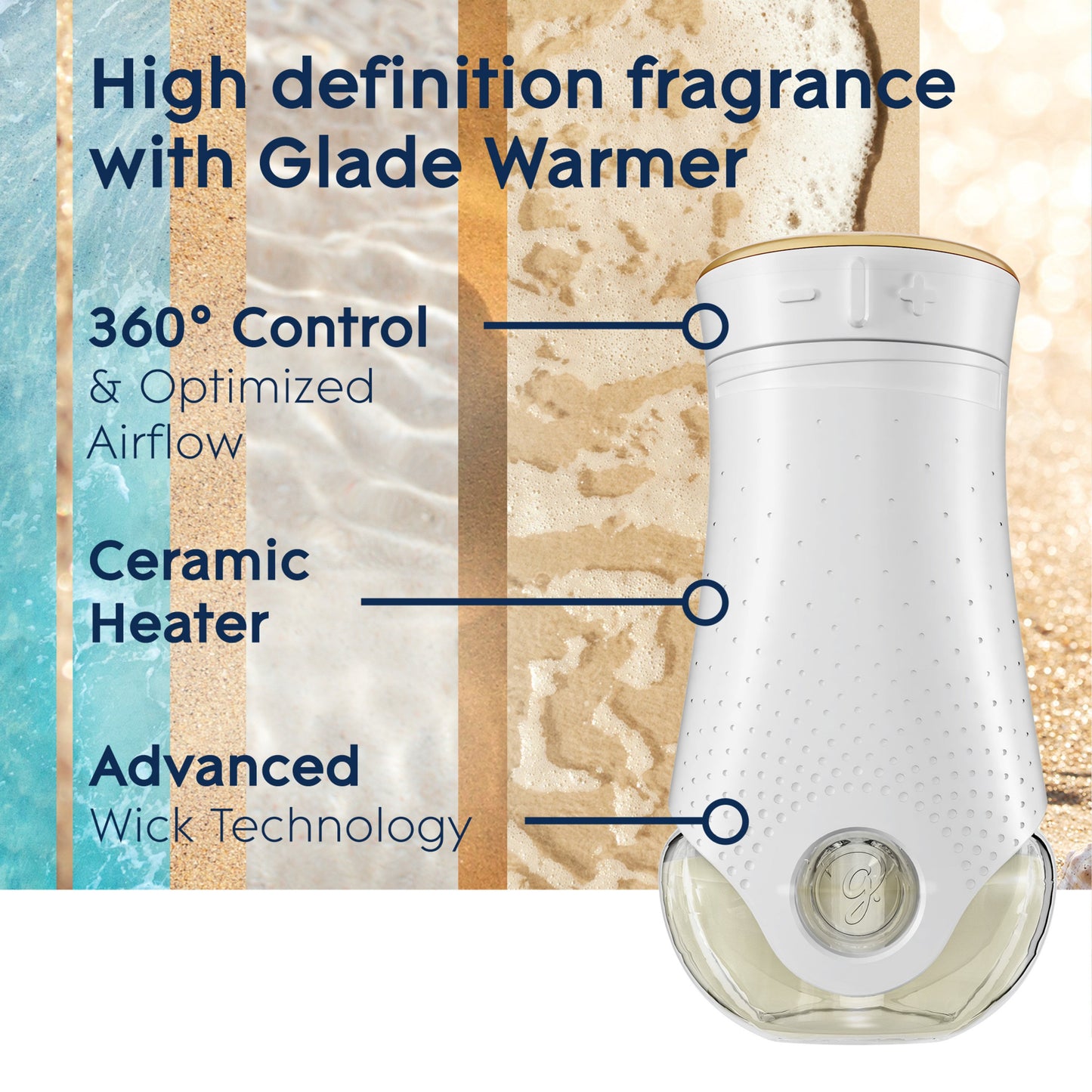 Glade Glade PlugIns Refills Air Freshener - Aqua Waves and Sky & Sea Salt, 1.34 oz