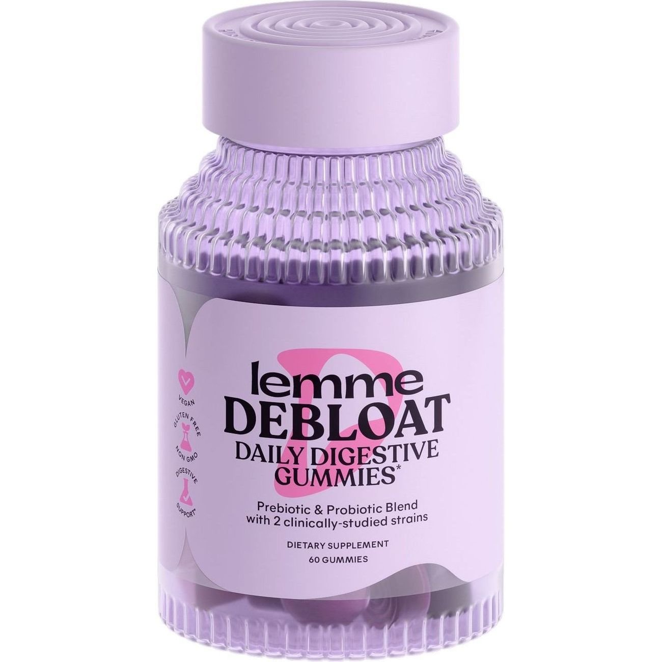 Lemme Debloat Daily Digestive Gummies