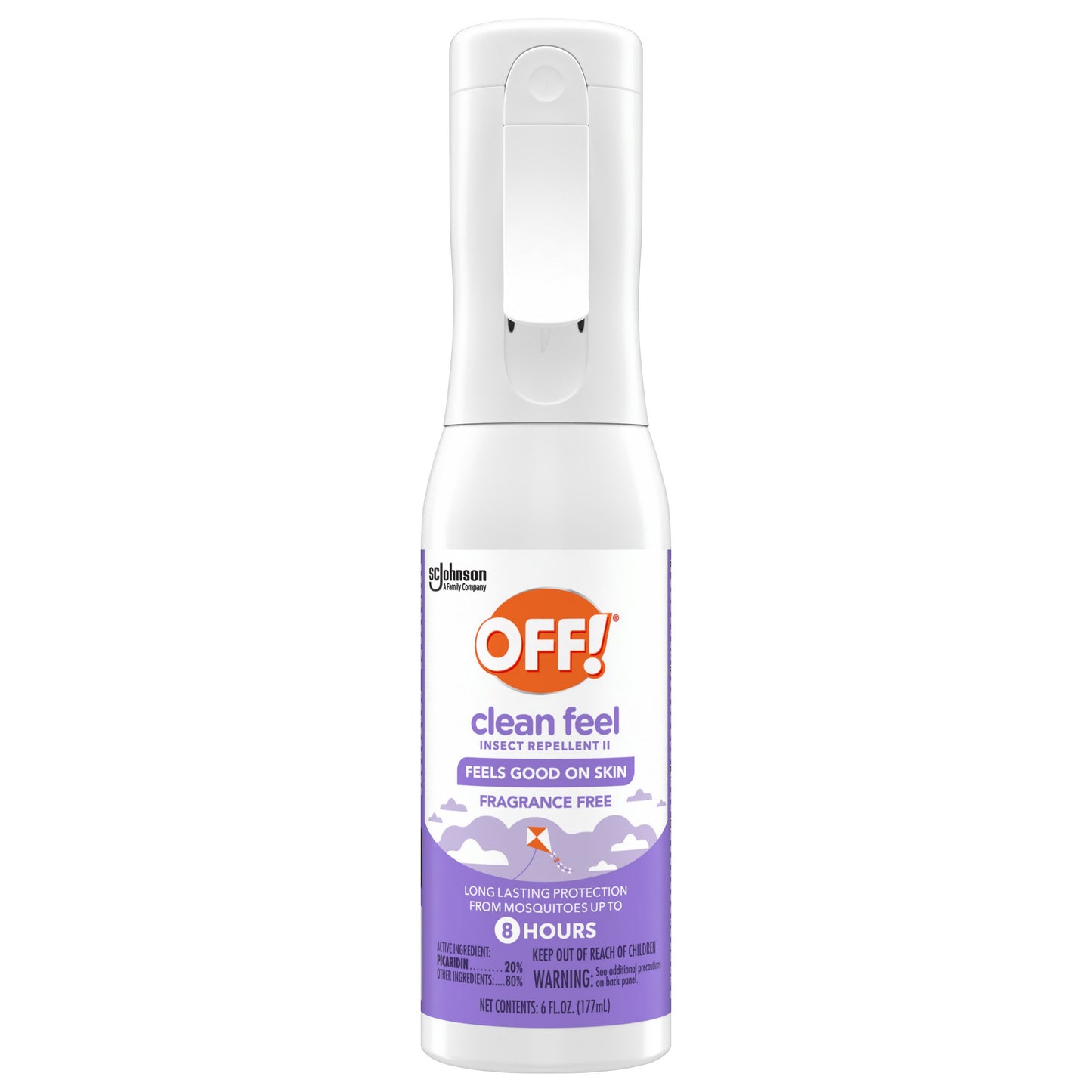 OFF! Clean Feel Fragrance Free Insect Repellent II Mist