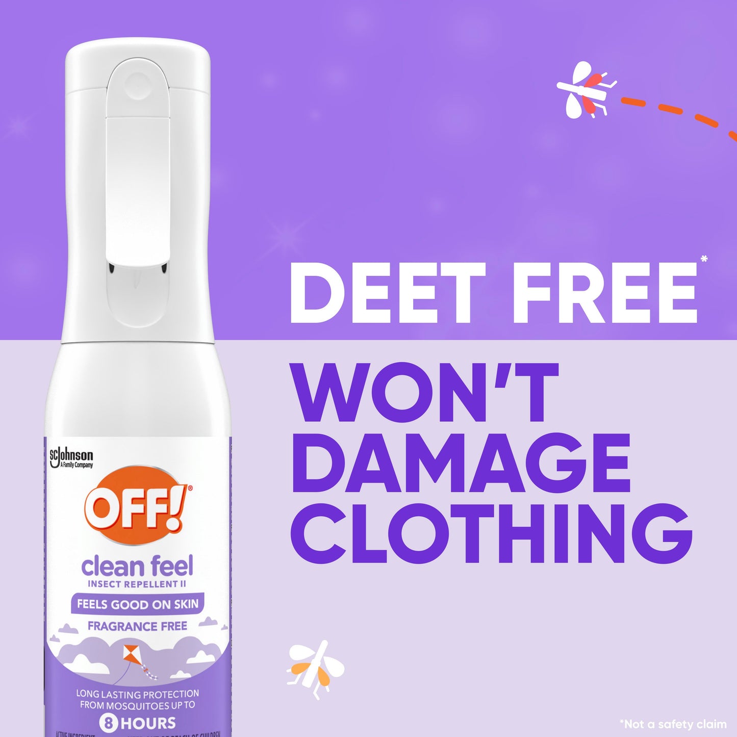 OFF! Clean Feel Fragrance Free Insect Repellent II Mist