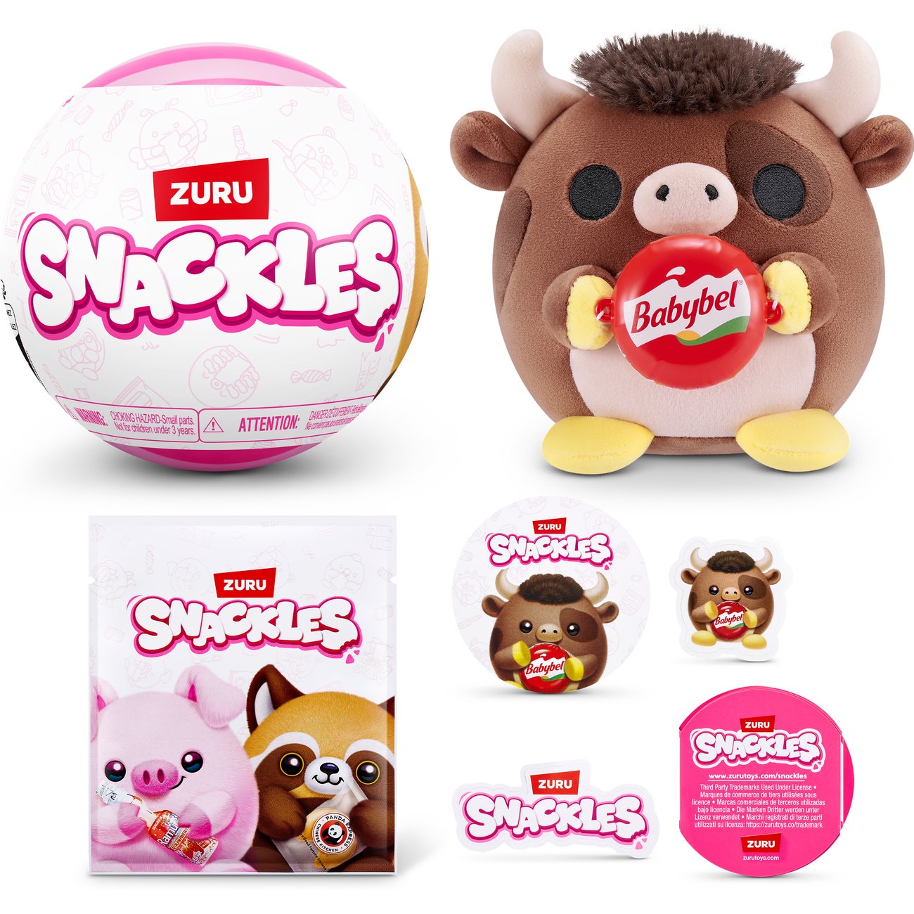 Zuru Snackles Surprise Plush Capsule - Series 3