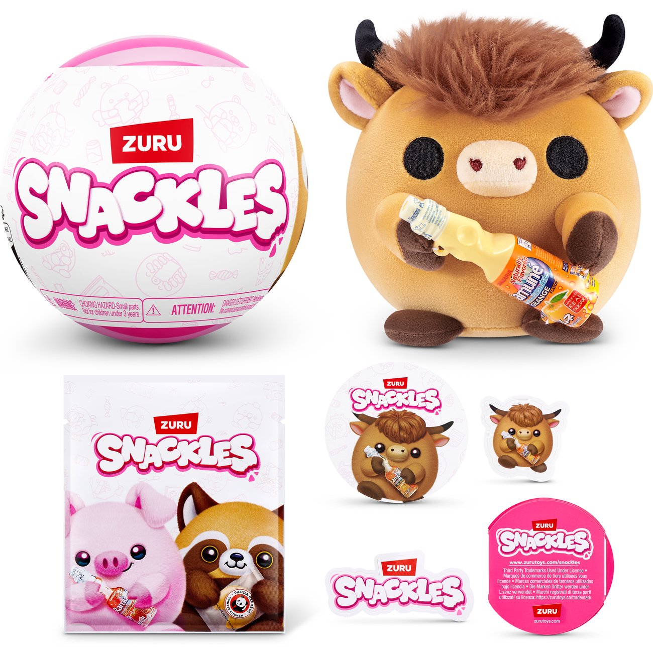 Zuru Snackles Surprise Plush Capsule - Series 3
