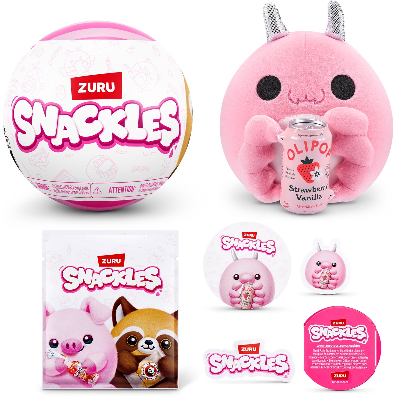 Zuru Snackles Surprise Plush Capsule - Series 3