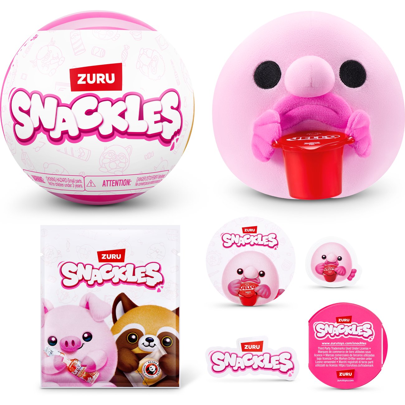 Zuru Snackles Surprise Plush Capsule - Series 3