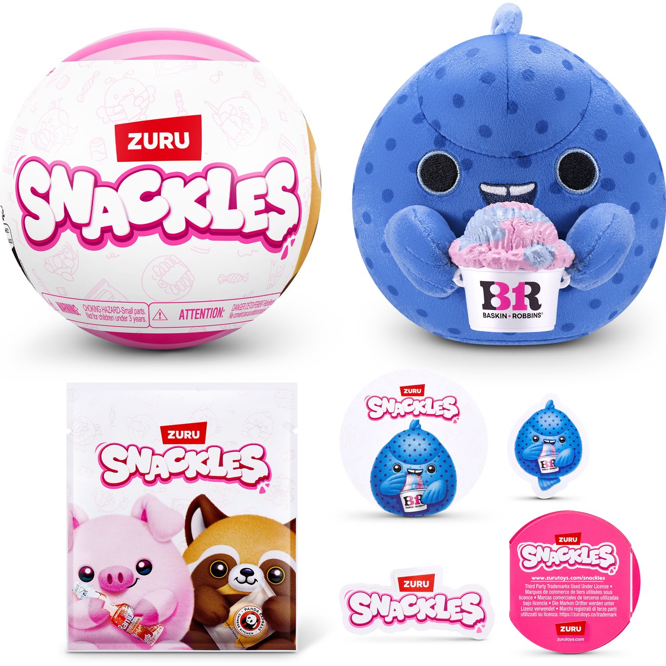 Zuru Snackles Surprise Plush Capsule - Series 3