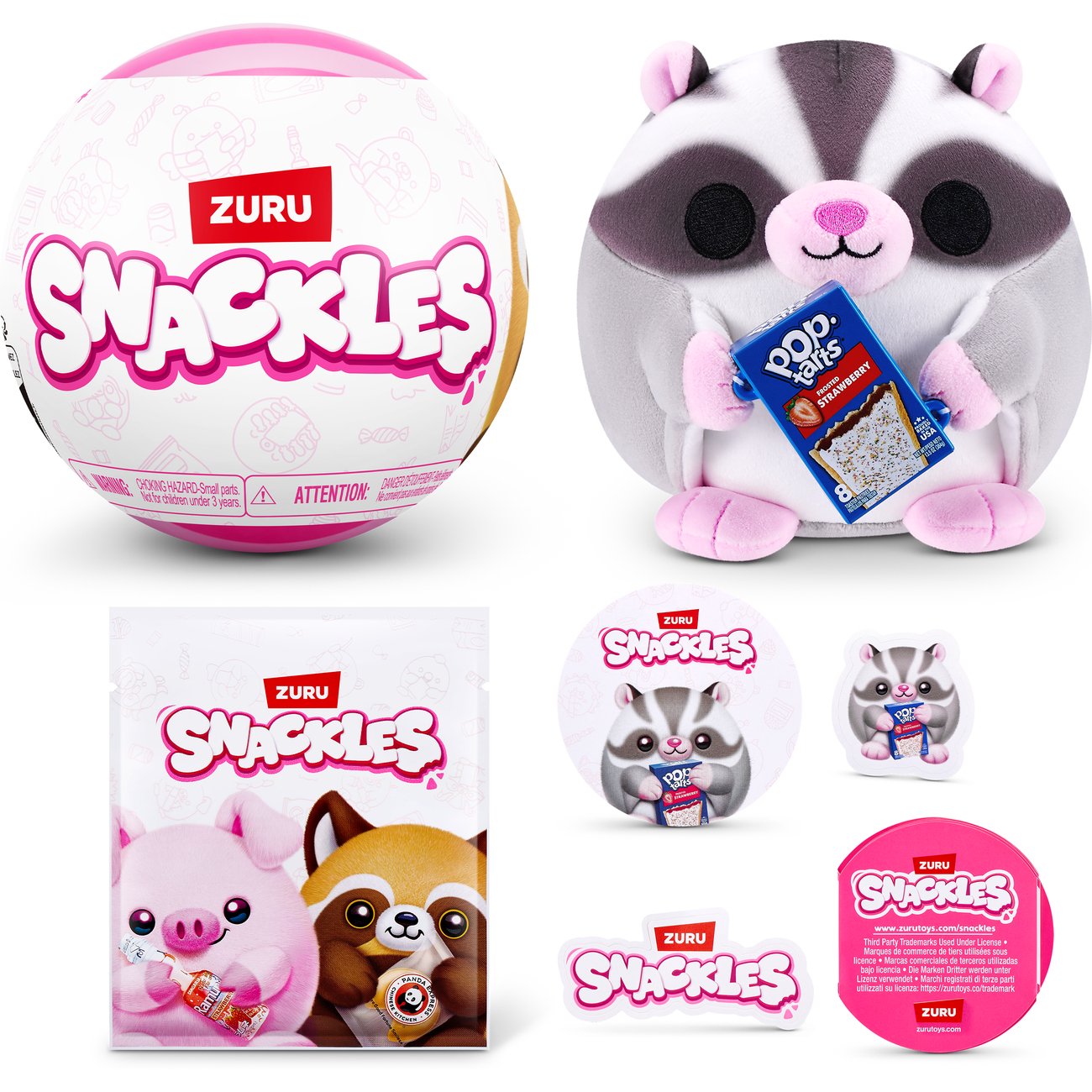 Zuru Snackles Surprise Plush Capsule - Series 3