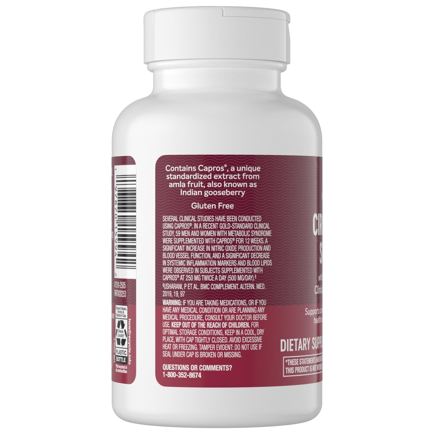 H-E-B Vitamins Circulatory Support  with Beet Root Powder Capsules